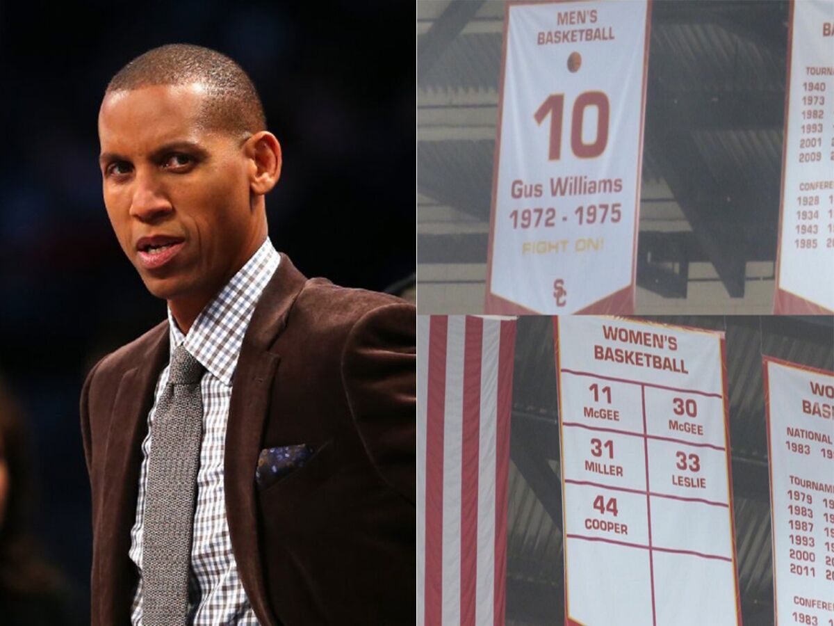 NBA Hall of Famer Reggie Miller, a former Bruin, called out USC for the way it honored his sister and other women's basketball players with a shared banner.