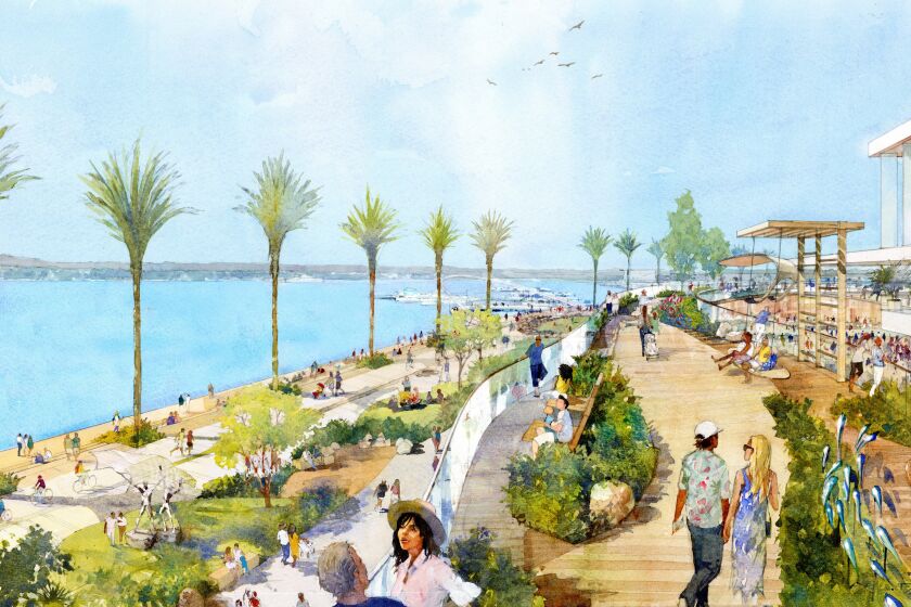 Rending of Seaport San Diego, from developer 1HWY1.