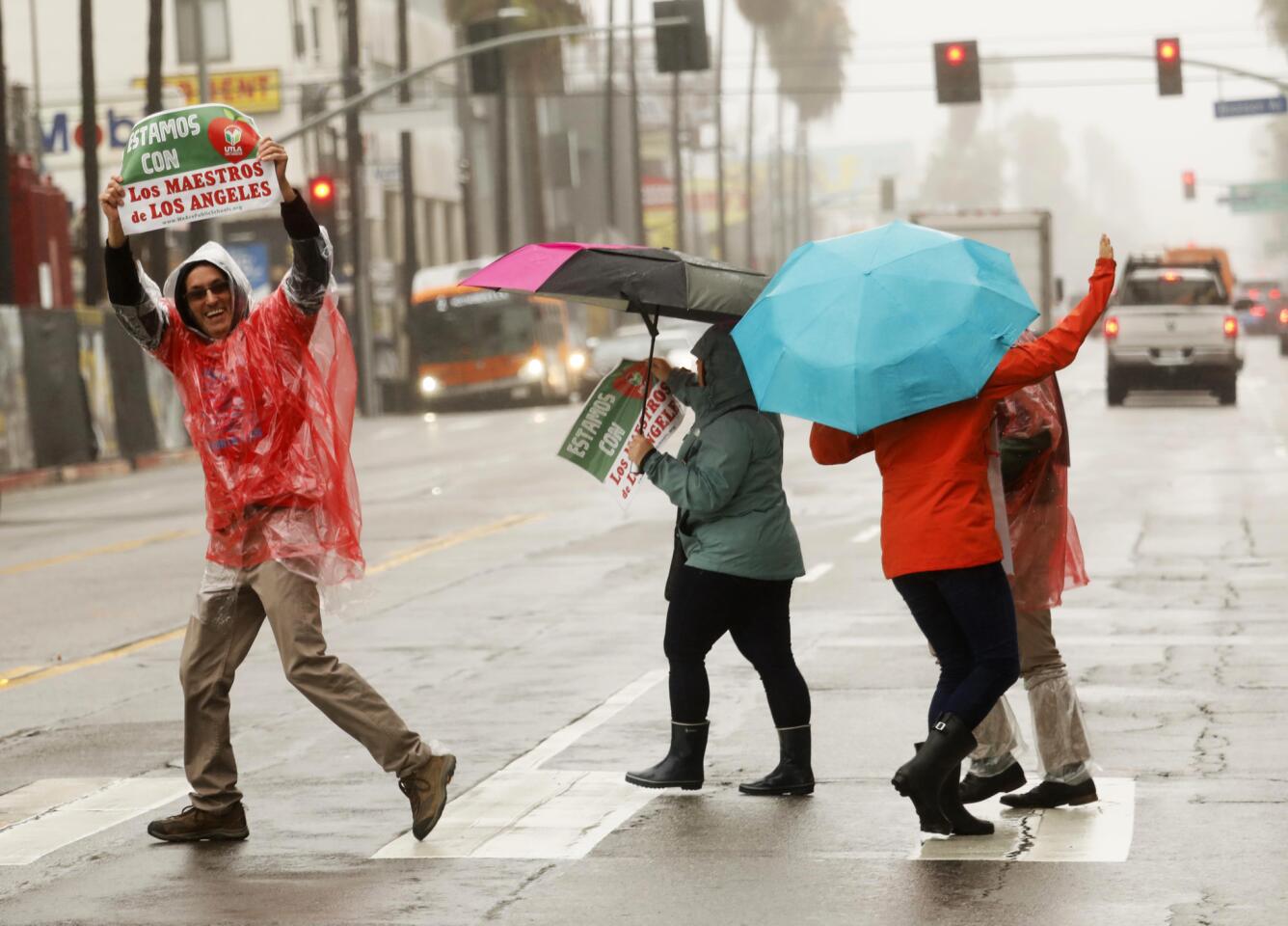 L.A. teachers' strike