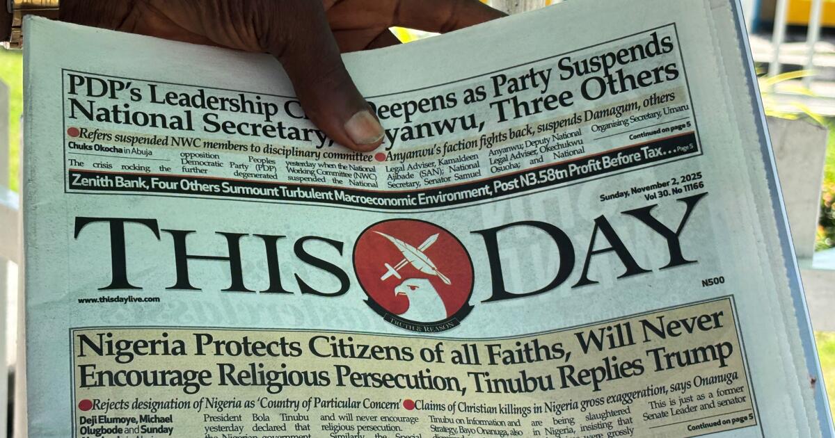 Nigeria rejects U.S. military threat over alleged Christian persecution