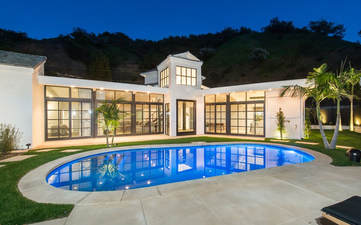 Lea Michele's Brentwood home
