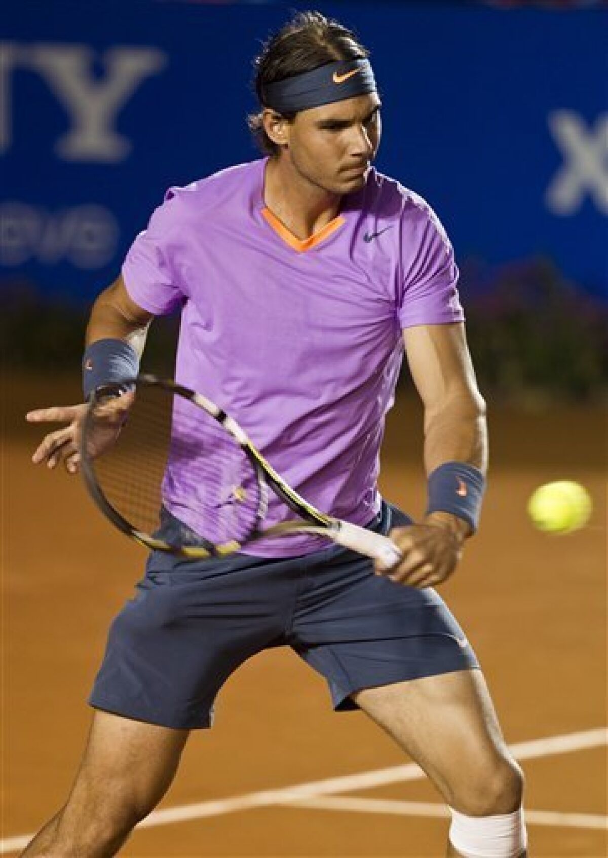longitud carga brillante Nadal reaches quarterfinals in Mexico - The San Diego Union-Tribune
