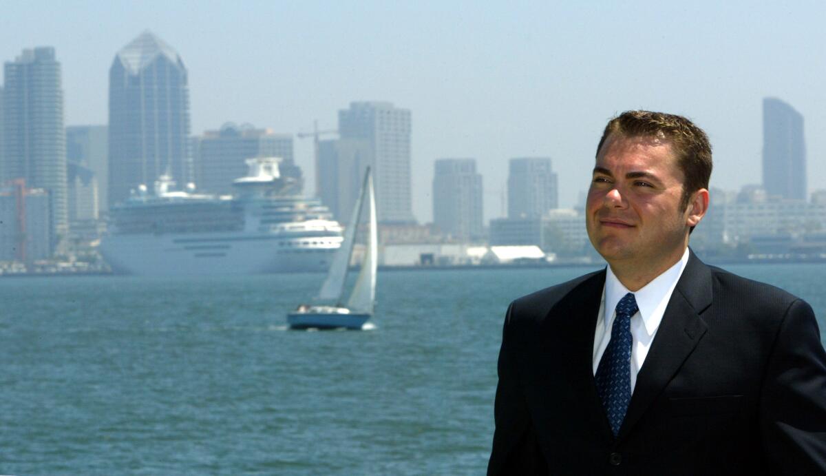 Carl DeMaio is one of the Republican congressional candidates targeted in Democrats' automated phone calls criticizing the GOP's federal budget proposals.