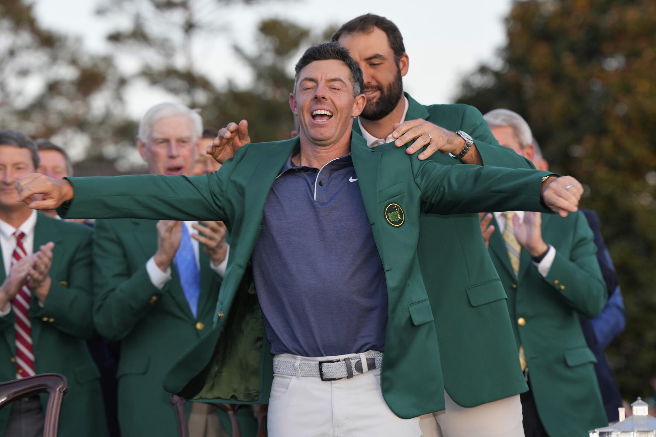 Masters Golf Rory Rory McIlroy says it felt incredible winning his first Masters - Los ...