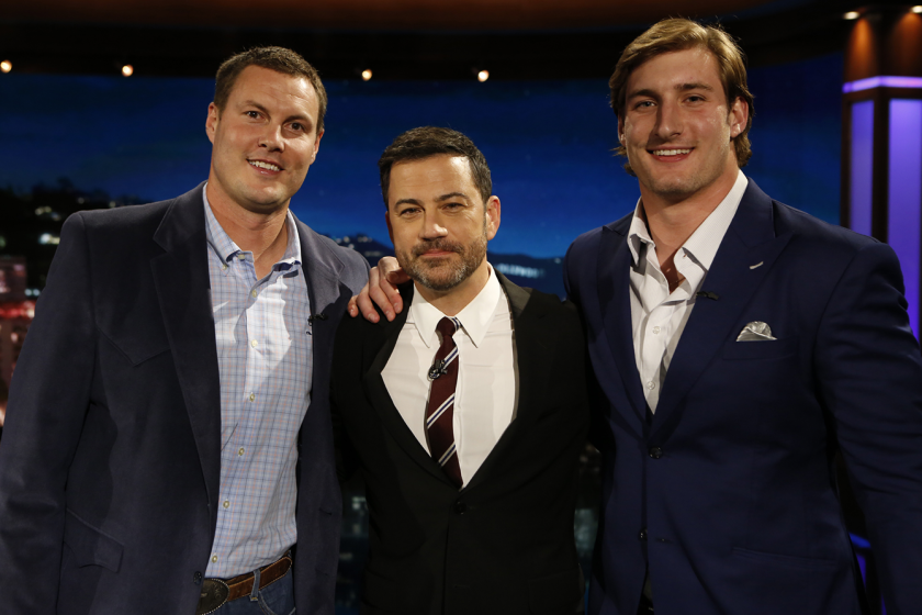 Chargers make an appearance on “Jimmy Kimmel Live”