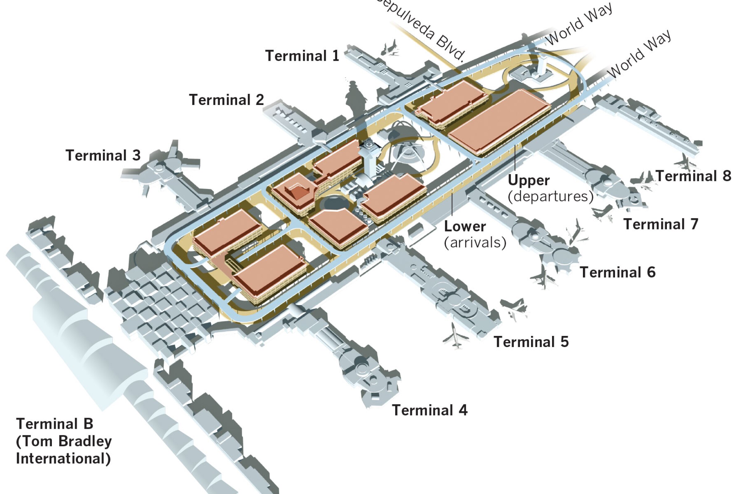 Navigating LAX and other Southern California airports - Los Angeles Times