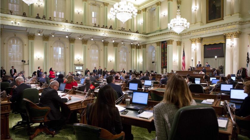 The California Legislature is considering a measure to allow new caucus committees headed by legislative leaders to raise large amounts for members' campaigns.