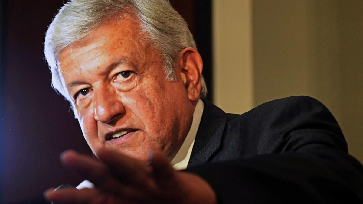 Andres Manuel Lopez Obrador of the leftist Morena party is the early front-runner in what is his third bid for the presidency.