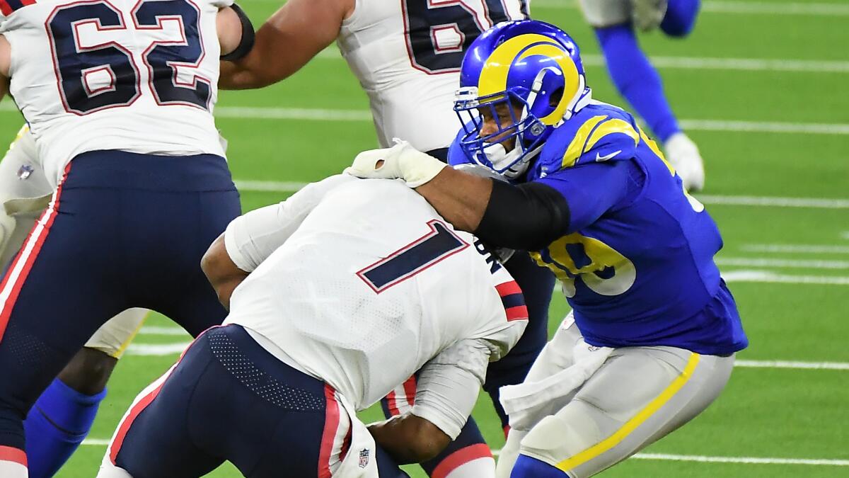 Rams' 24-3 victory over the New England Patriots by the numbers - Los  Angeles Times