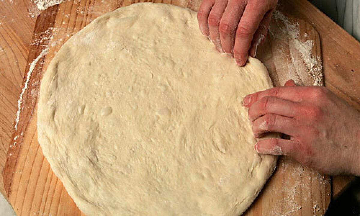 HOME-MADE DOUGH: It's where you start.