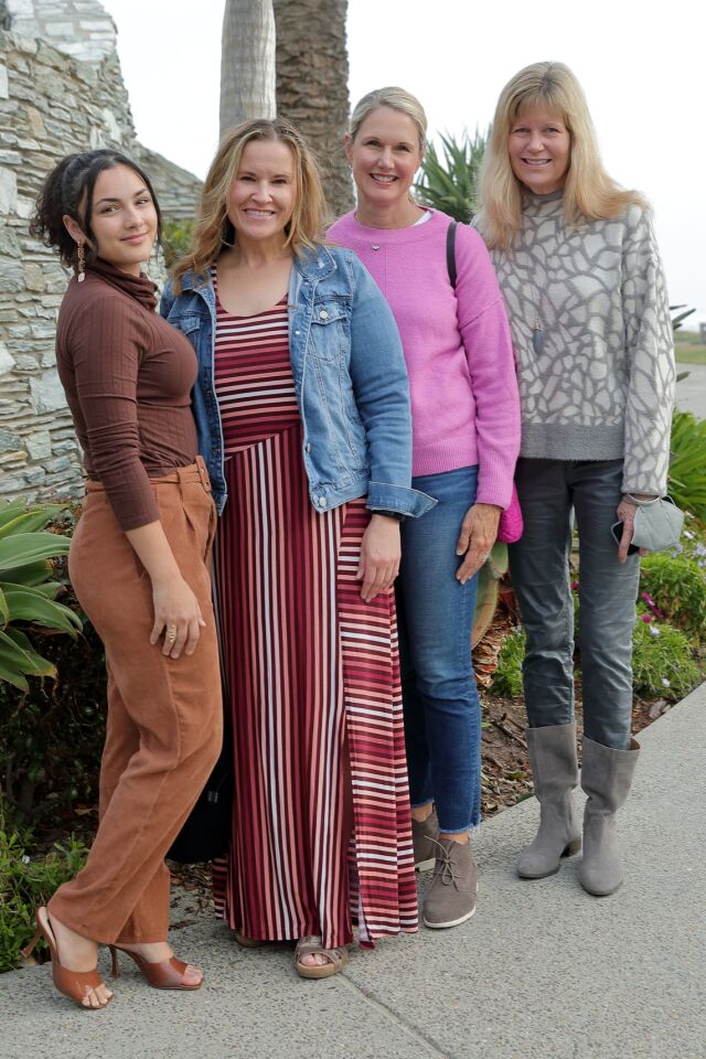 Jess Loya and Jennifer Telitz representing Just In Time for Foster Youth; Jennifer Maggenti, Debbie Carpenter