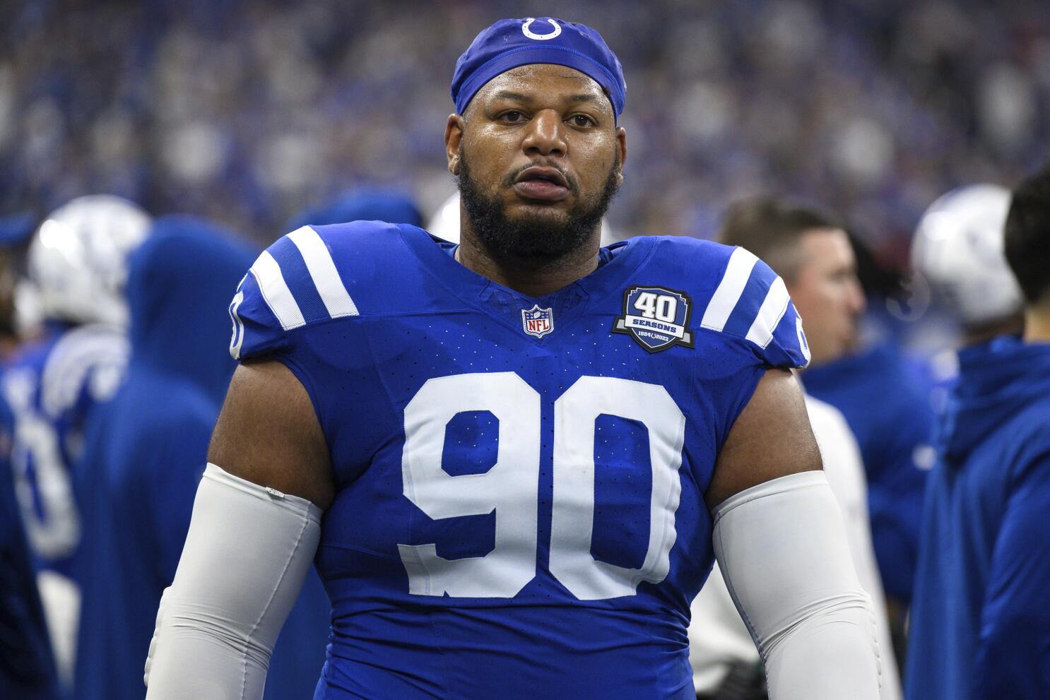 Colts' Grover Stewart suspended 6 games for violating league's policy on  performance-enhancers - The San Diego Union-Tribune