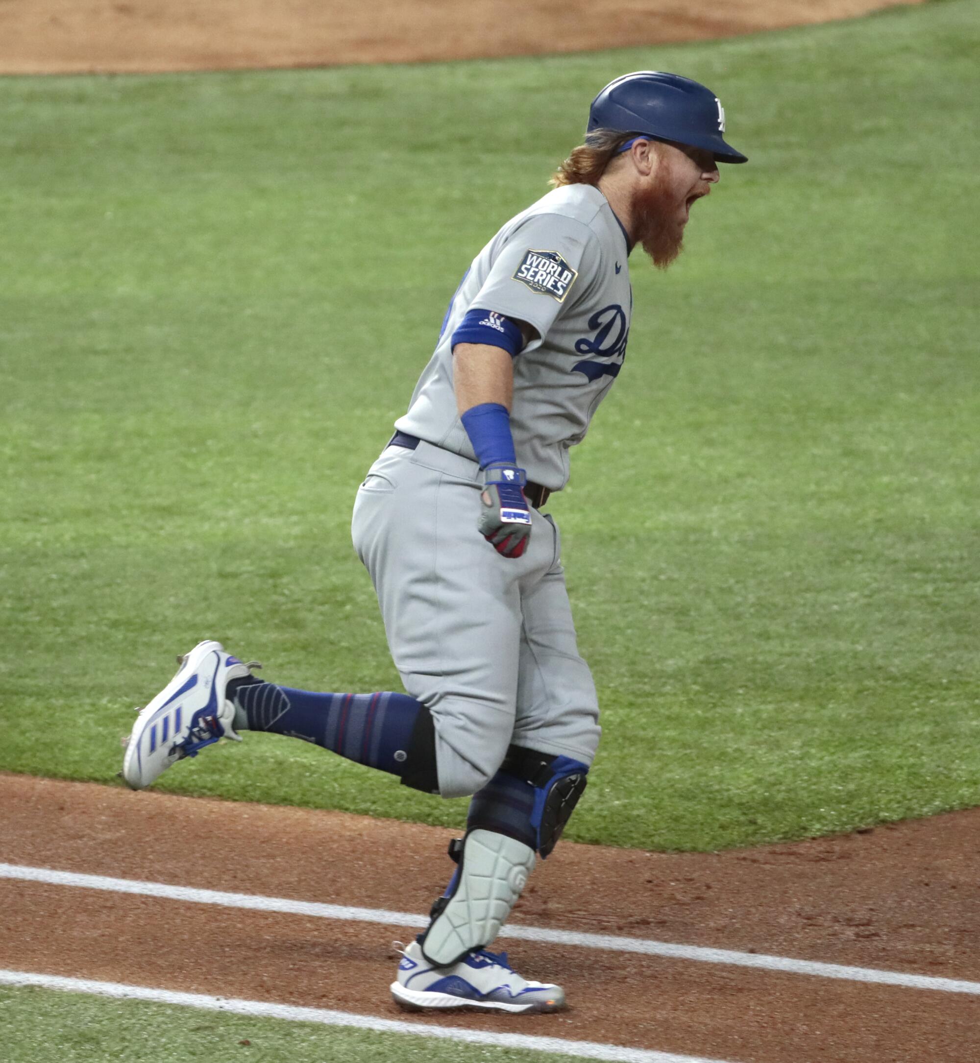 Justin Turner had two hits in Game 3, as many as he had in the first two games combined.