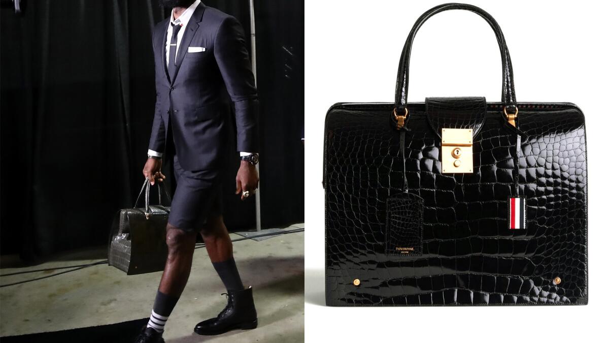 LeBron James carries a $41,000 bag. Here's your chance to get into