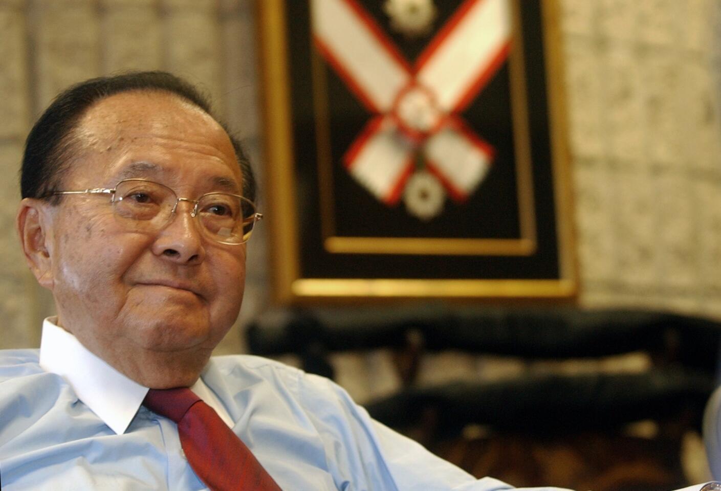 Sen. Daniel Inouye (D-Hawaii) was the second-longest-serving senator in U.S. history and winner of the Medal of Honor for combat heroism in World War II.