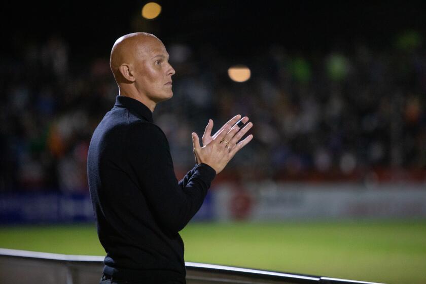 Richard Chaplow, entrenador de OCSC.