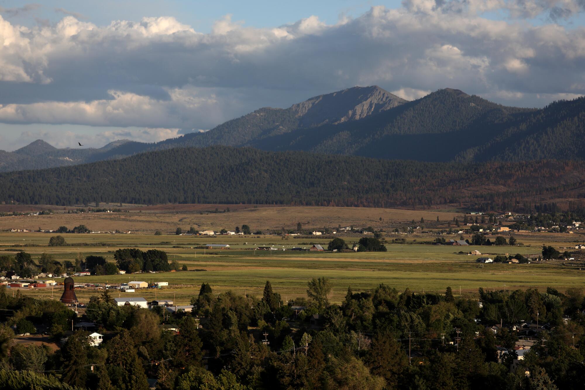 Diamond Mountain and the Honey Lake Basin can be seen from Inspiration Point in Susanville.