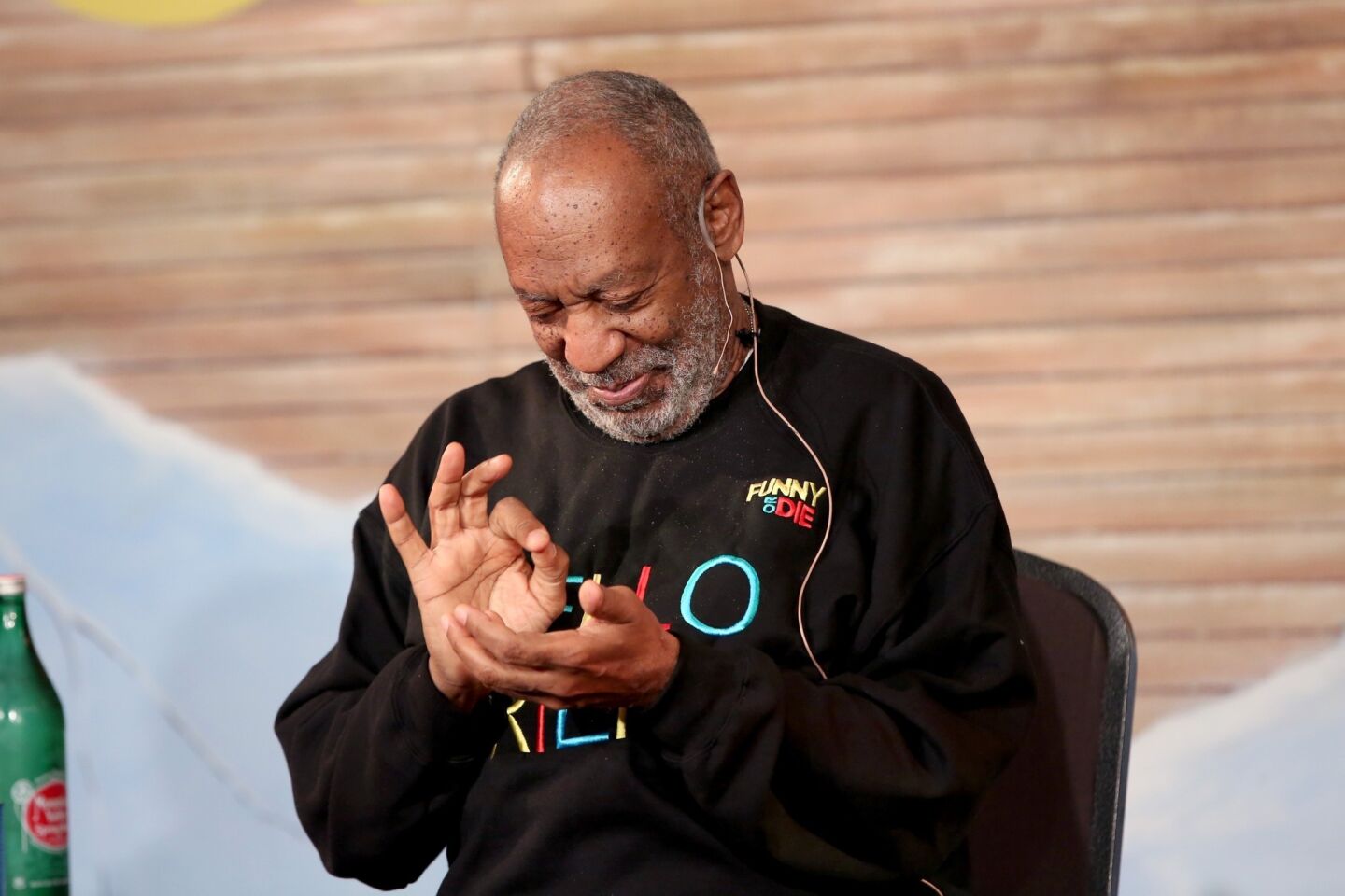 Actor/comedian Bill Cosby performs at the Funny Or Die Clubhouse + Facebook Pop-Up HQ.