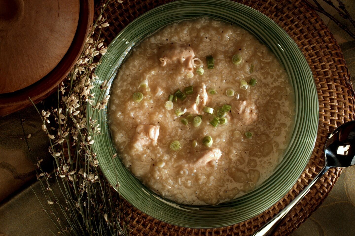 rice porridge with chicken
