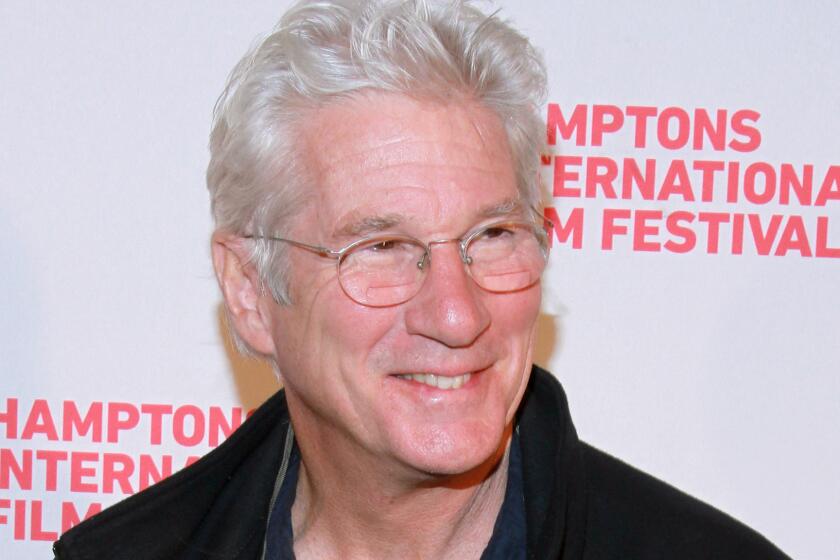 Richard Gere attends the "Time Out of Mind" premiere Friday at the 2014 Hamptons International Film Festival in East Hampton, N.Y.