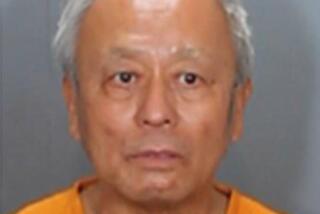 Booking photo of David Chou, 68, the suspect in the Laguna Woods church shooting.