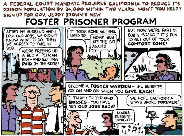 Jerry Brown's foster prison program