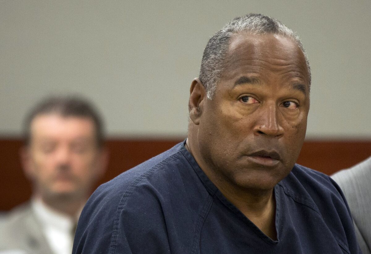 O.J. Simpson, shown in court in May, has been in jail for nearly five years.