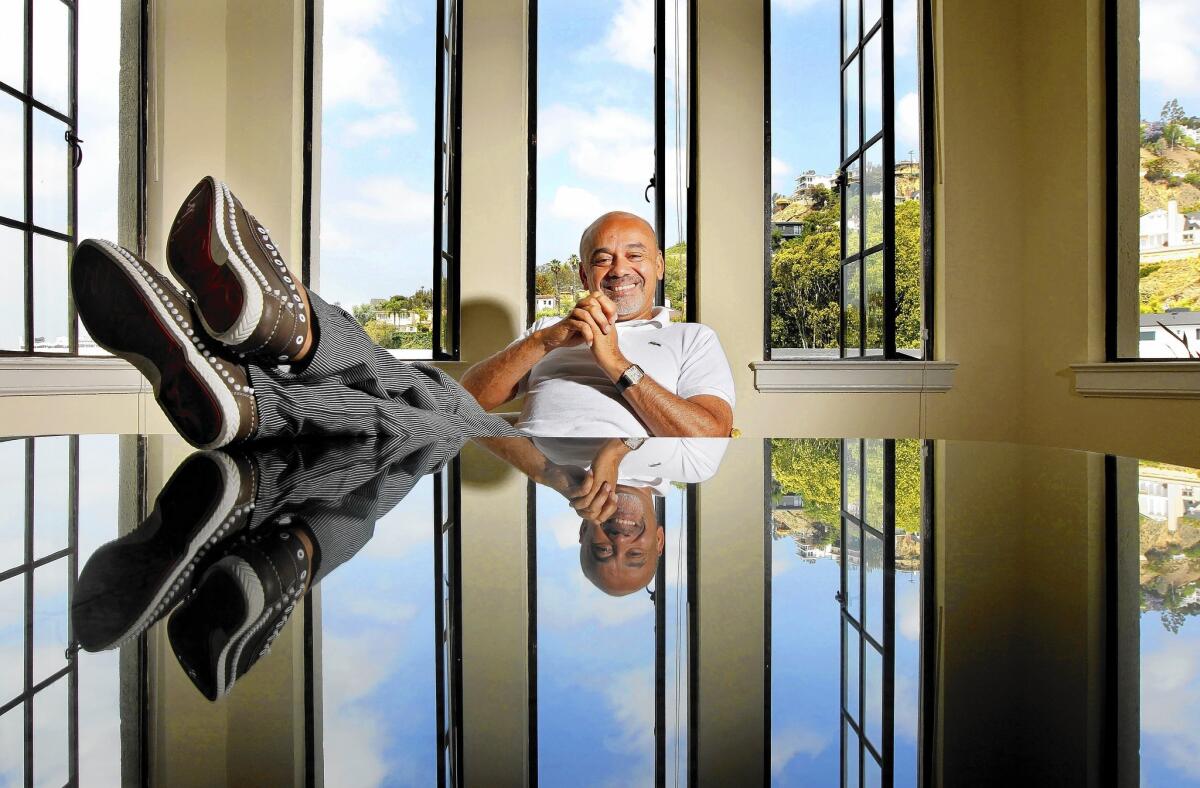 When famed French shoe designer Christian Louboutin is in L.A., he stays at Chateau Marmont in West Hollywood.