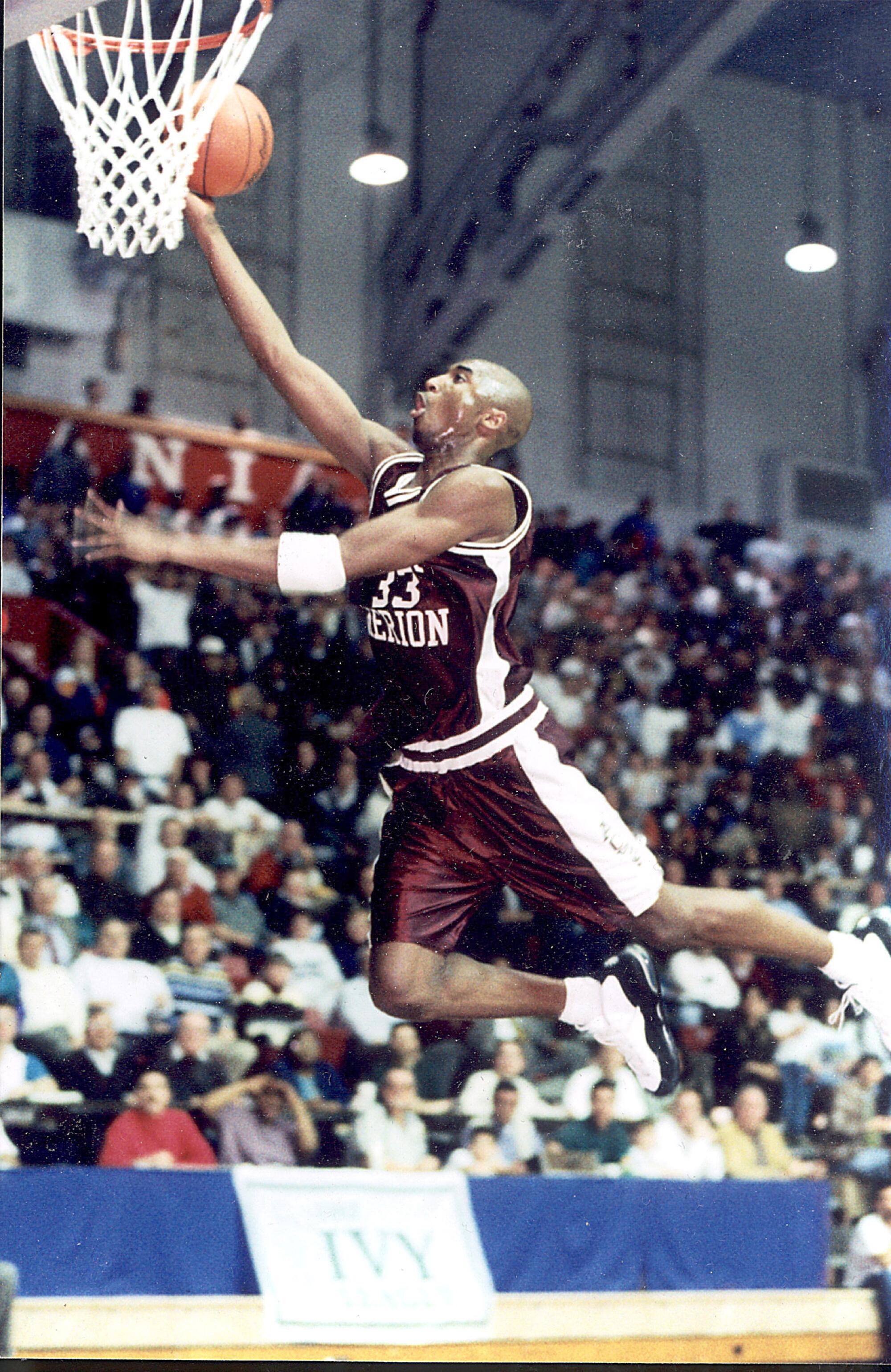 Kobe Bryant's love for Philadelphia Eagles resurfaces as remembrances additionally come up 3 Lower Merion's Kobe Bryant goes to the basket at the Palestra in Philadelphia during a 1996 playoff game against Coatsville.