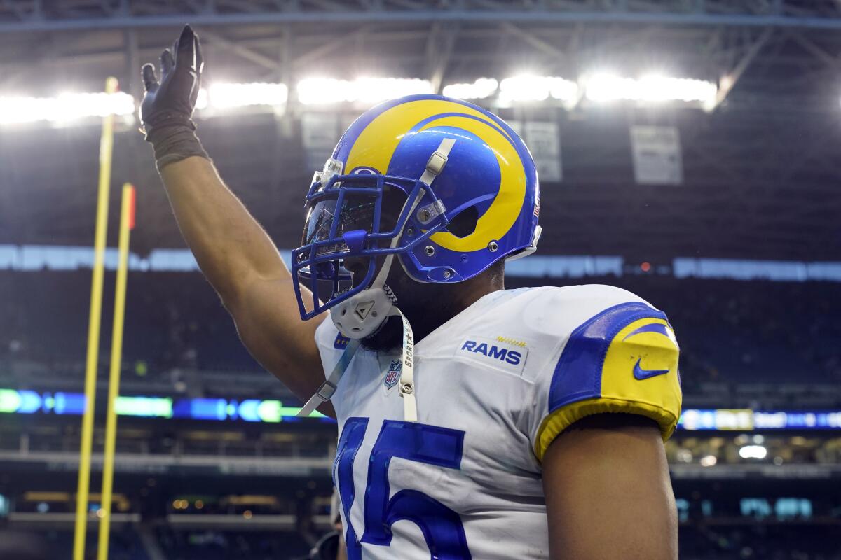 Wagner enjoys return to Seattle as Rams' ugly season ends - The