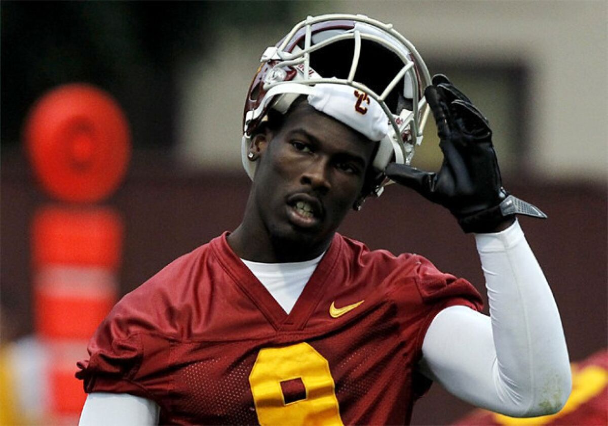 USC's Marqise Lee to watch and wait at pro day workout - Los Angeles Times
