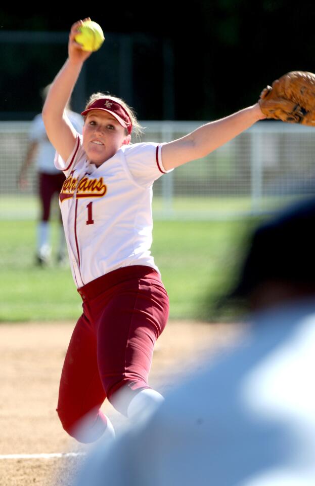 Photo Gallery: La Cañada High School softball wins vs. San Marino High School at home