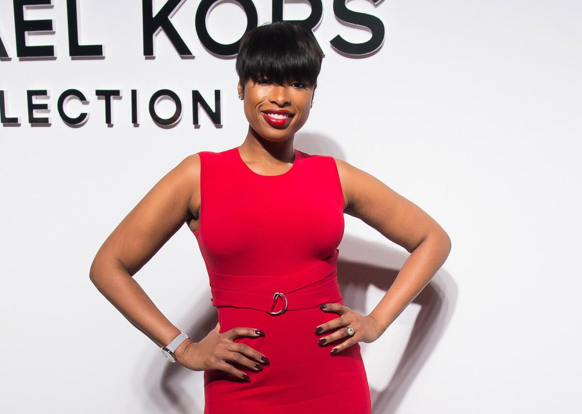 Jennifer Hudson at the Michael Kors 2016 show during Fashion Week in New York on Feb. 17, 2016.
