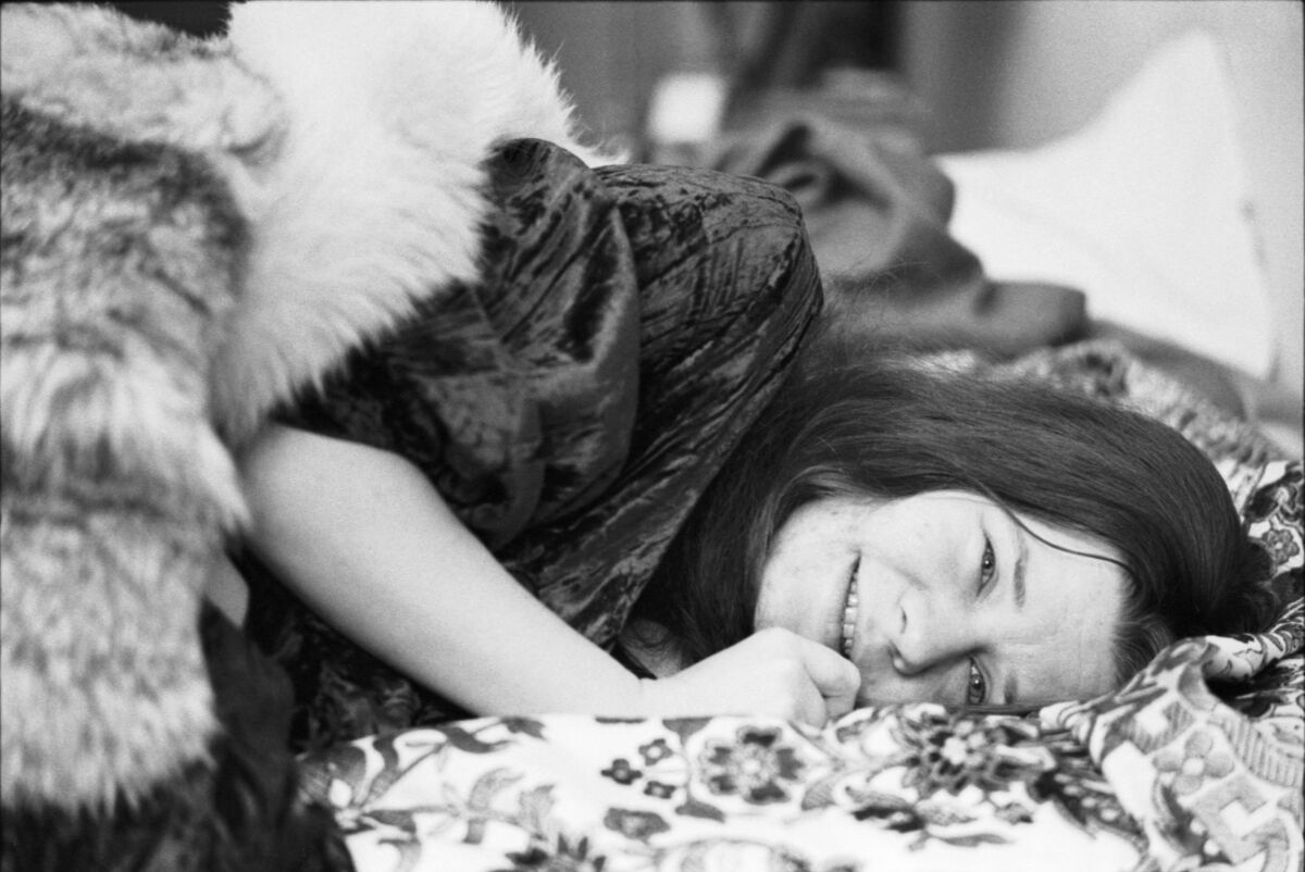 Janis Joplin at the Chelsea Hotel in 1969.