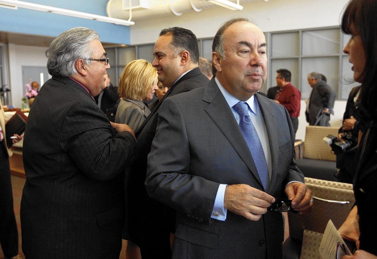 Ron, left, and Tom Calderon, right, face charges of accepting bribes and money laundering, respectively. Attorneys for the brothers have denied the allegations.