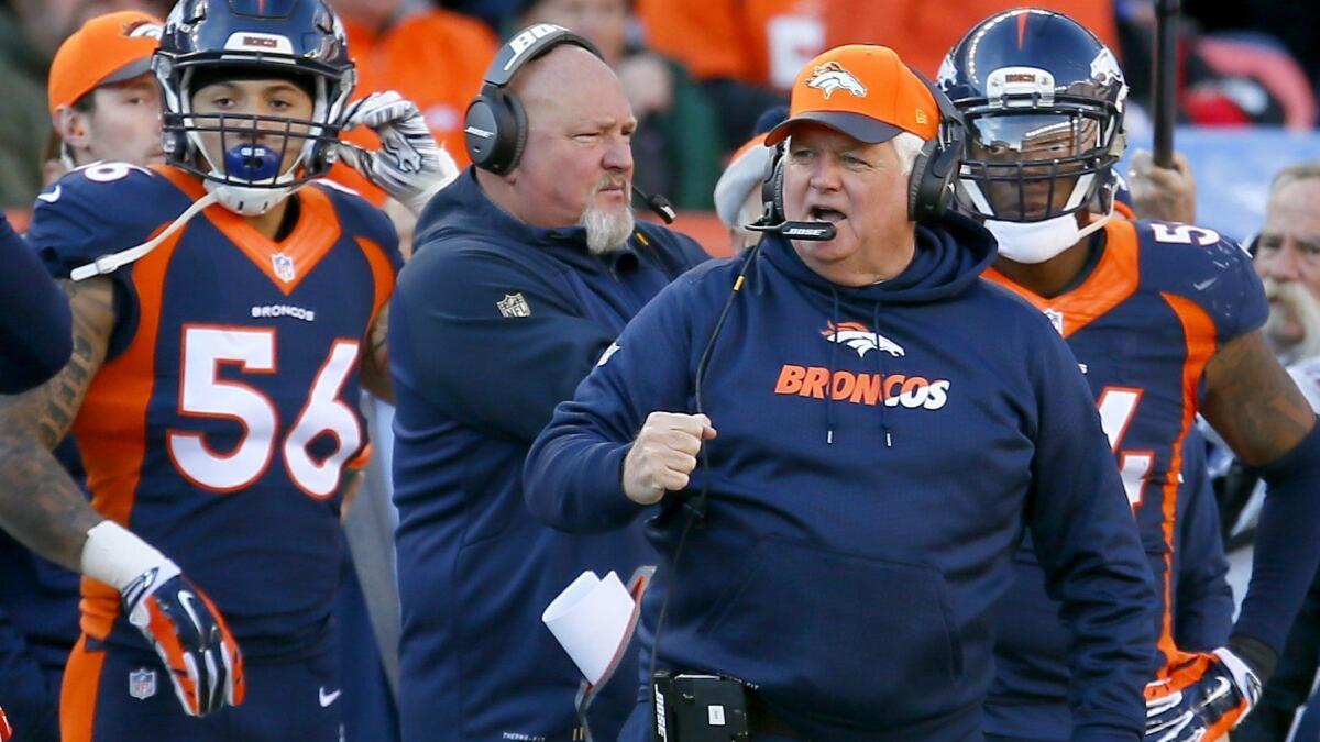 Rams defenisve coordinator won a Super Bowl with the Denver Broncos under the same title.