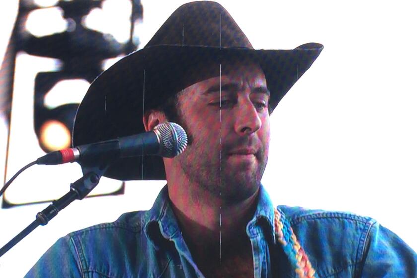 Wyoming-born singer and songwriter Luke Bell, now based in Nashville, performed Saturday at the 2016 edition of the Stagecoach Country Music Festival in Indio.