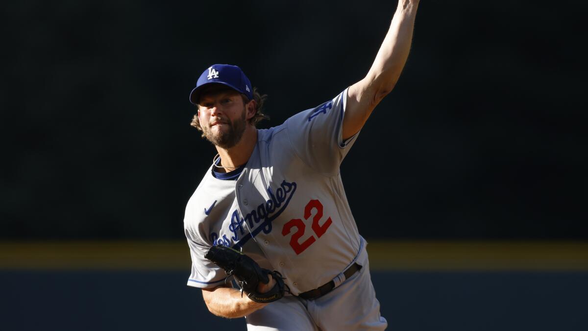 Fatigued Clayton Kershaw exits in the sixth after flirting with no