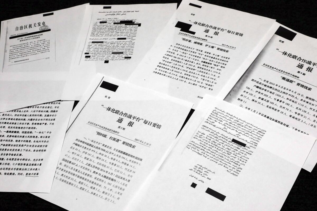 Chinese government documents