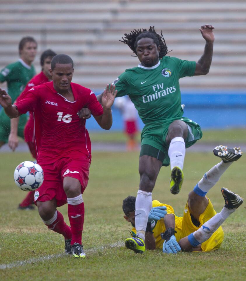 Sandy Sanchez, Lucky Mkosana, Hanier Dranguet