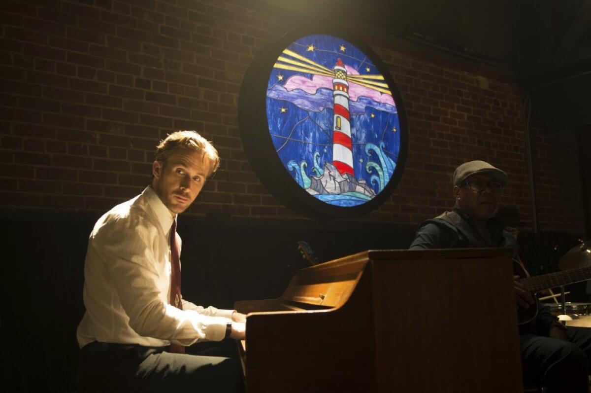 Ryan Gosling in "La La Land." (Dale Robinette / Lionsgate)