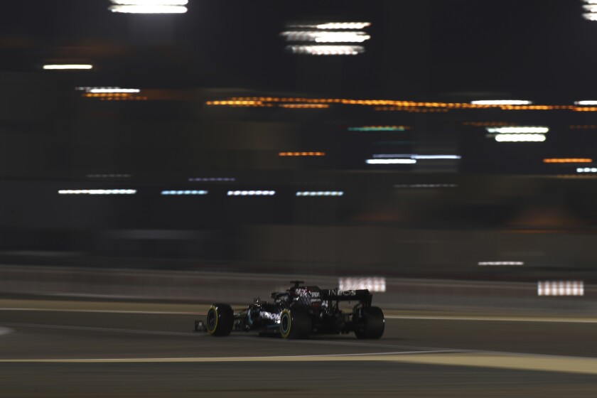 Hamilton Takes Pole Position For Bahrain Gp And 98th In F1 The San Diego Union Tribune