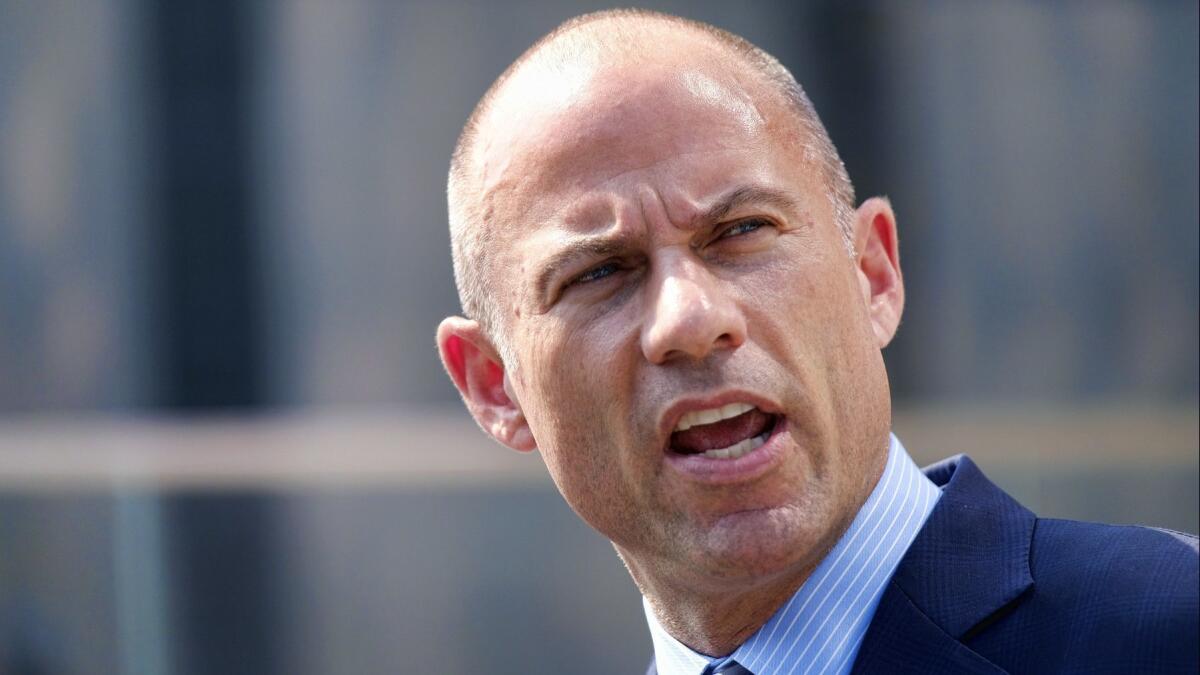 A federal judge rejected a petition for bankruptcy protection that lawyer Michael Avenatti filed on behalf of his longtime law firm, Eagan Avenatti.