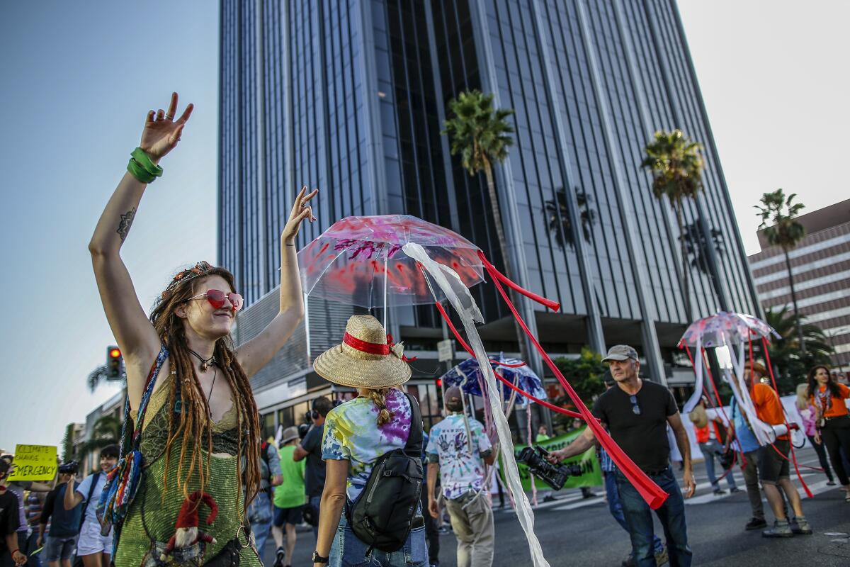 Hollywood Climate protest