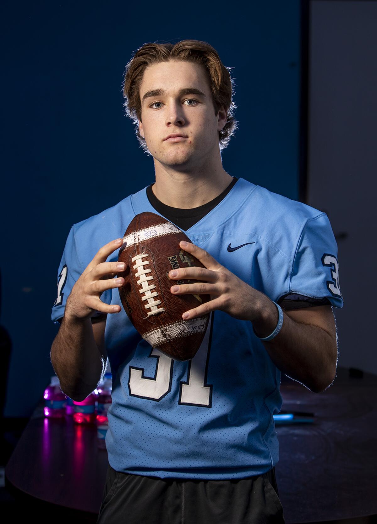 Corona del Mar senior running back Riley Binnquist has rushed 110 times for 838 yards and seven touchdowns this season.