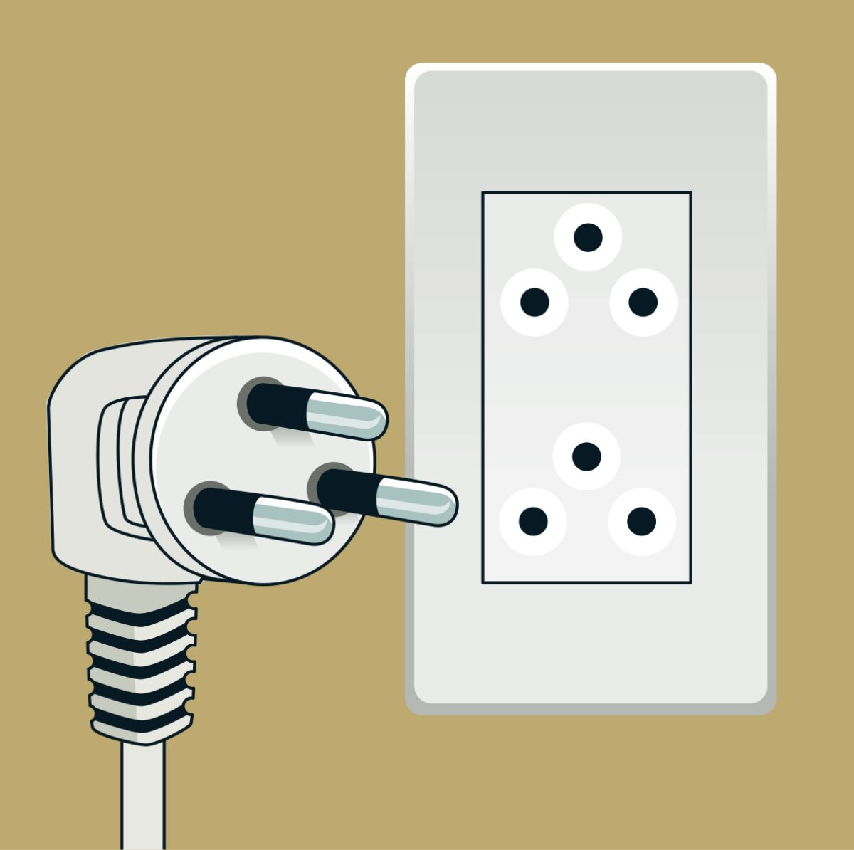 Type O plug and socket