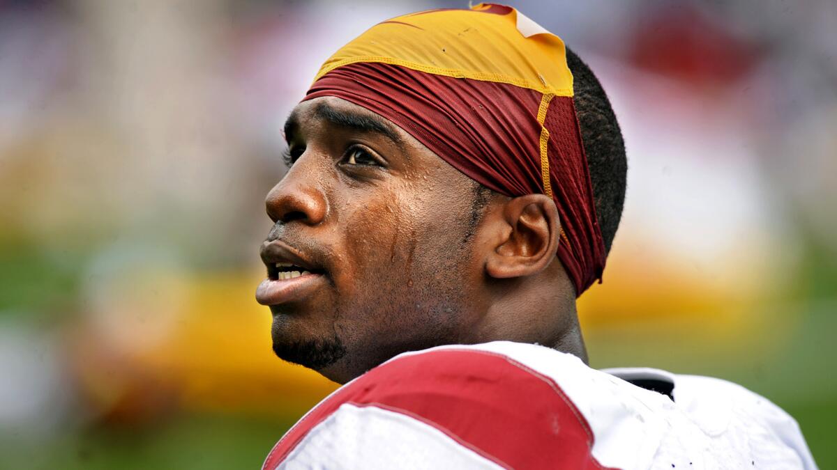 Joe McKnight rushed for more than 2,200 yards in his USC career.
