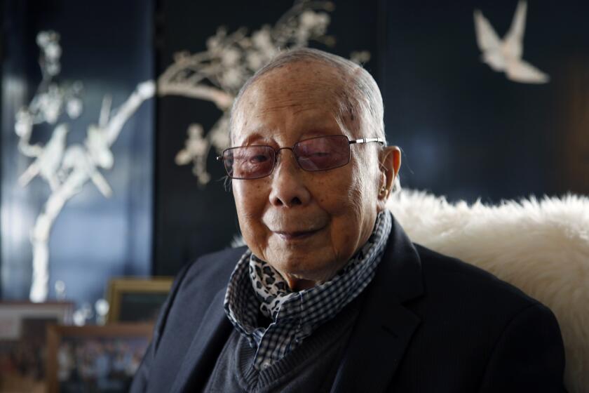 Author C.Y. Lee in his home office in Little Ethiopia in Los Angeles.