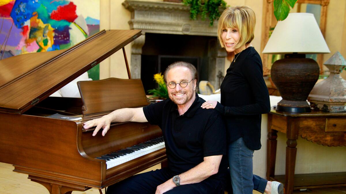 Barry Mann and Cynthia Weil, at home in Beverly Hills.