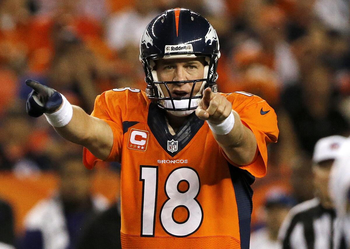 Denver Broncos quarterback Peyton Manning is one of the hundreds of sports and entertainment stars represented by IMG Worldwide.